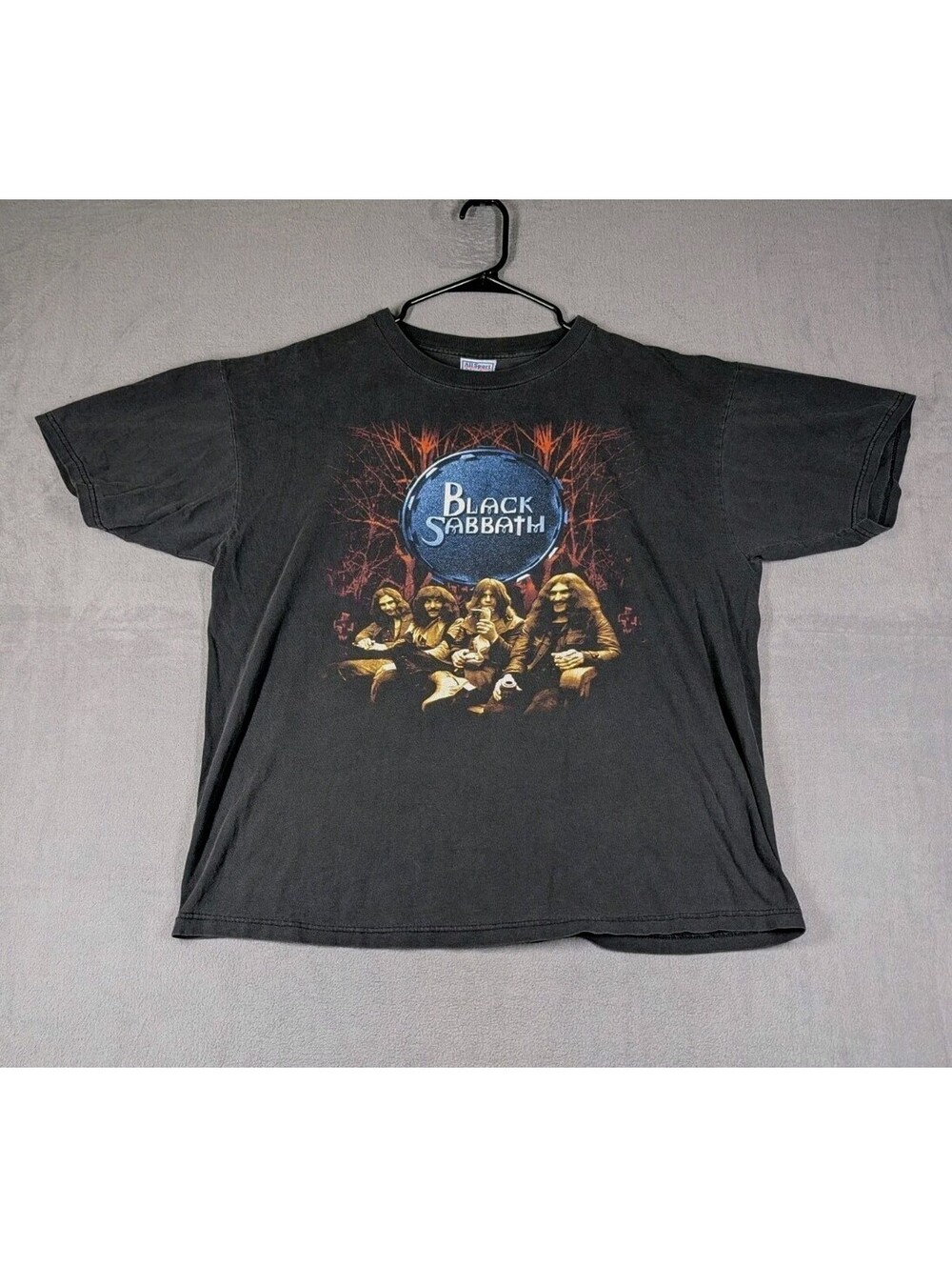 Vintage Black Sabbath Mens XL Black 1999 Reunion Tour Band Graphic T Shirt Rare